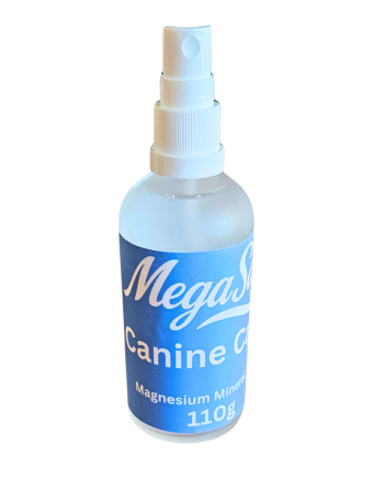Magnesium Spray for Dogs — Calming & Relaxation | Mega Salt Canine Calm